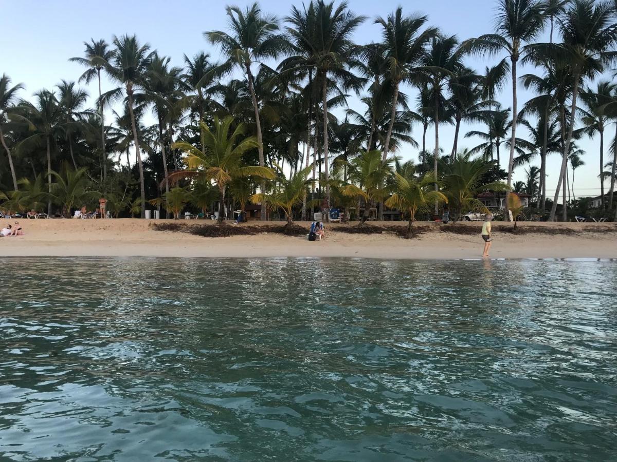 Cozy Oceanfront Villa With Direct Beach Access Las Terrenas Buitenkant foto